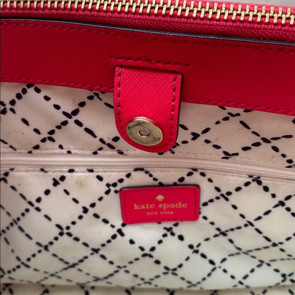 Kate Spade Bright Pink Purse - Picture 9 of 15